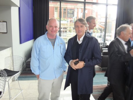 Meeting Roberto Mancini